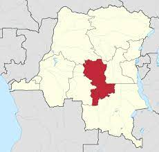 Map of Kasaï-Oriental province in DRC