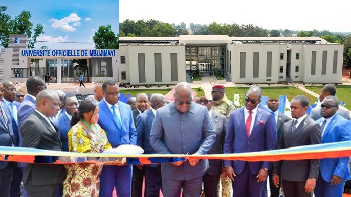 Bus on a bridge in an African city