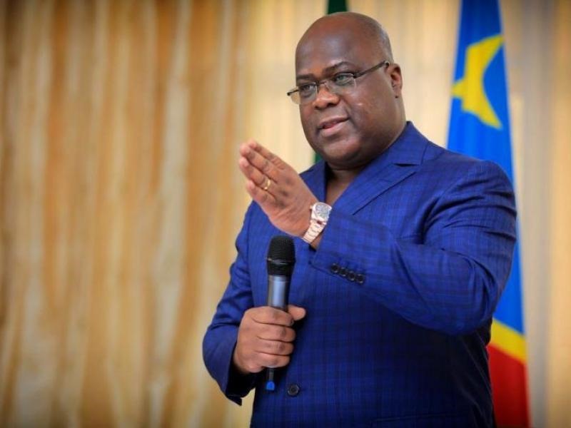 Portrait of President Félix Tshisekedi